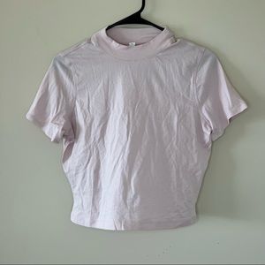 Lululemon Athletica Cropped Tee